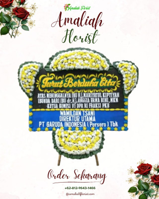 Papan Bunga Duka di Gresik