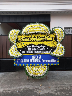 Papan Bunga Duka di Gresik
